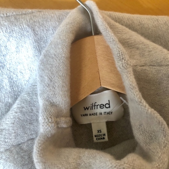 Wilfred 100% wool mockeck /turtleneck sweater - Picture 4 of 5